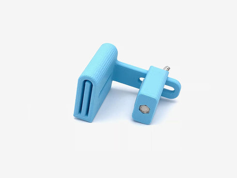 Third Hand Binding Folder Clip and Binding Wheel for Quilting and Sewing by Purple Hobbies, Making It Easier to Create Binding and Store. (Light B...