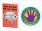 Car Magnet Safe Spot to Stand and Children's Safety Book Combo Pack (Fish)...