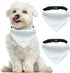 Dog Bandana with Adjustable Buckle, 2 PCS Pet Dog Sublimation Double-Sided Blank Dog Bandanas with D-Ring Adjustable Quick Release Buckle Dog Band...