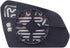 APA Replacement Exterior Rear View Mirror Glass Heated with Spotter Glass fits 2015-2019 SONATA Driver Left Side HY1324104 87621C2000...