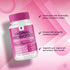 Vaginal Probiotics for Women Digestive Enzymes Gut Health PH Balance Pills, Women's Probiotic + Prebiotic Cranberry D Mannose Weight Loss UTI Vagi...