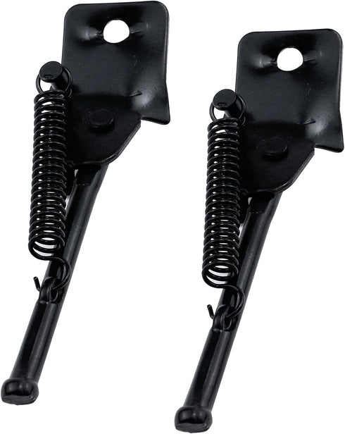 2Pcs Black Bike Kickstand,Child Bicycle Kickstand Single-Side Stand Folding Bicycle Stand Support Rear Mount for 12 Inch Kids Bike...