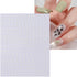 Letters Nail Art Stickers English Alphabet Nail Decals 3D Self-Adhesive Metallic Gold Silver Nail Sticker Black White Letter Nail Art Supplies for...