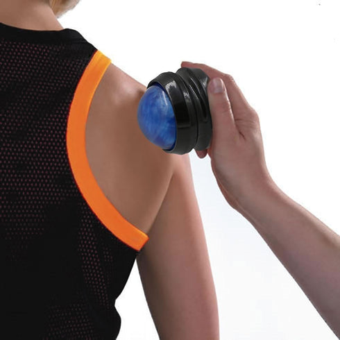 ZONGS Manual Massage Ball Pain Relief Back Roller Massager Self Massage Therapy and Relax Full Body Tools for Sore Muscle Joint Pain Essential Oil...