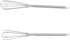 Fox Run Chrome Mini Whisk, 7.25 x 1.25 x 1.25 inches, Metallic...