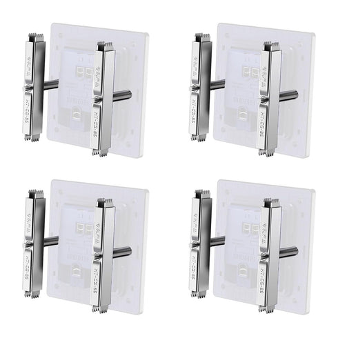 Eagles Cassette Repair Device/Electrical Box Repair, 86 Type 4pcs Universal Cassette Repairer Screw Switch Socket Repair Tool Junction Box Repair ...