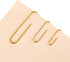 600 Paper Clips,Office Gold Paper Clips Assorted Sizes(Small,Medium and Jumbo) 28 mm,33mm,50 mm...