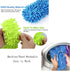 Mop Slippers Shoes Cover Dust Duster Slippers Foot Socks Cleaning Floor Hair Cleaners Sweeping Microfiber Mop House office Bathroom Kitchen Washab...