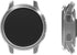 kwmobile Frame Cover Compatible with Garmin Venu 2 Cover (2-Pack) - Clear Silicone Case - Black/Transparent/Transparent...