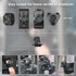 SUREWO Magnetic Wrist Strap Mount Compatible with Go pro Hero 12/11/10/9/8/7//6/5 Black,DJI Osmo Action 4/3/2,Insta 360 ONE R,AKASO/Campark and Mo...