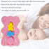 HALLO Soft Infant Bath Sponge Skid Proof Baby Bath Mat Newborn Odor Free (Pink)...