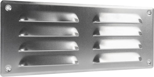 Vent Systems 10" x 4" Inch Aluminum Air Vent Cover - Quality Air Return Grill with Built in Protection Mesh - HVAC Home Ventilation Improvement - ...