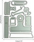 Document Clips Metal Die Cuts, Cutting Dies for Card Making Clearance, Embossing Dies for Scrapbooking, DIY Album Paper Cards Decoration...
