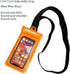 surfing waterproof Waist pouch Crossbody Chest Bag Fanny Pack Snorkeling Swimming Bag Beach Floating Dry Phone case holder (Orange)...