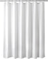 Titanker Fabric Shower Curtain Liner Washable, 72 x 65 Inches, White Shower Liner Fabric with 2 Magnets, Bathroom Polyester Shower Liner Waterproo...