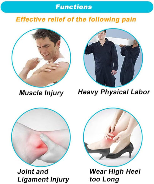 KONGDY 100 Patches Pain Hot Patch Chinese Tiger Heating Patches for Weaken Back/Neck/Knee Joints Pain(10 Bags)...