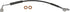 Dorman H620311 Rear Driver Side Brake Hydraulic Hose Compatible with Select Ford / Lincoln Models...