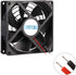 uxcell Cooling Fan 92mm x 92mm x 25mm 9225MS DC 12V 0.25A Long Life Sleeve Bearings with Metal Protector...