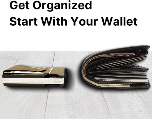Storus Smart Wallet RFID Blocking Card Holder Money Clip Minimalist Slim Pocket Wallet for Men, Gift, Travel - Carbon Fiber...