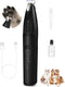 Dog Clippers for Grooming, 2 Speed Dog Paw Trimmer with LED Light, Rechargeable Low Noise Pet Shaver for Trimming Dogs Cats Hair Around Paws, Eyes...
