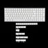 YMDK 124 Key White Blank ZDA XDA V2 Keycaps PBT Keycap for MX Keyboard 104 87 61 Melody 96 KBD75 ID80 GK64 SP84...
