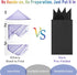 9 Pcs Men's PreFolded Pocket Squares On Card Masculine Polyester Suit Handkerchief...