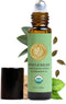 Organic Muscle Relief Essential Oil Blend Roll On, 100% Pure USDA Certified Aromatherapy for Muscle Aches & Stiff Joints with Peppermint & Ginger ...