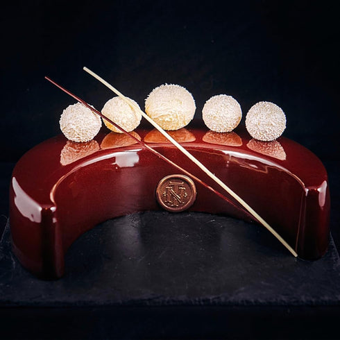 Crescent Moon Shape Silicone Cake Pan, Moonlight Sonata Mousse Cake Bread Pizza Baking Mold Kitchen Bakeware Tools...