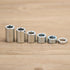 Minho High Strength Grade 8.8 M12 Wheel Spacer Outer Axle 5mm 10mm 15mm 20mm 28mm 32mm Fit for 12mm Motorcycle Axle,6Pcs...