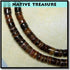 Brown Pin Puka Shell Necklace Surfer Beach Puca Choker - 5mm (3/16") - 18" Inch...