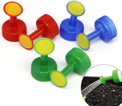 Coolrunner Bottle Cap Sprinkler PVC Plastic Watering GB 28mm caliber Little Nozzle Sprinkler Head Watering Vegetables Mist Nozzle (3)...