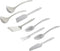Hutzler LOPOL Reinforced Nylon Utensils, 11", White, Set of 8...