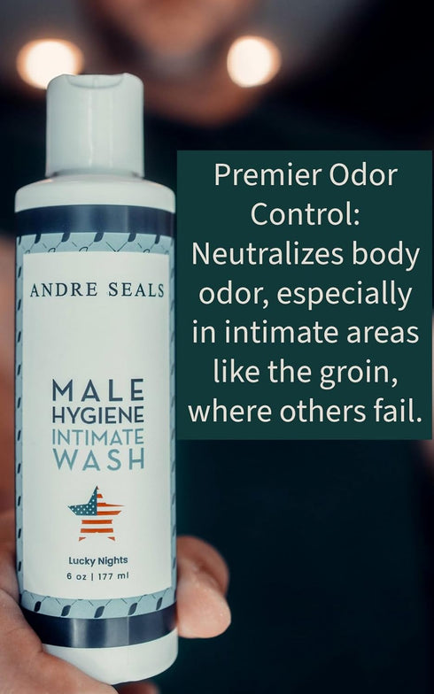 Intimate Wash for Men, Lucky Nights Scent – Refreshing Genital Care & Odor Control, Ball Wash For Men, Ensures Day-Long Freshness, I Rich Lather F...