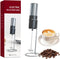 Strong Electric Milk Frother with Stand, Handheld Electric Whisk, Battery Operated Milk Foam Maker, Coffee Mixer Wand for Drink Chocolate Lattes F...