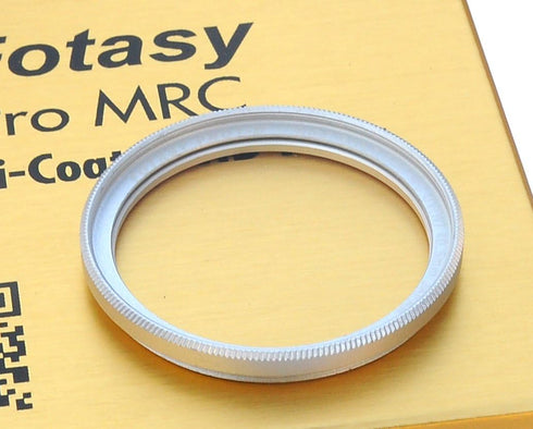 Fotasy 40.5mm Silver Ultra Slim UV Protection Lens Filter, Nano Coatings MRC Multi Resistant Coating Oil Water Scratch, 16 Layers Multicoated 40.5...