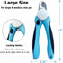 Dog Nail Clippers, Cat Nail Trimmer, Nail Clippers for dogs & cats paw, Pet Toenail Clipper for Medium Large dogs with Nail File, Claw Grooming Cl...