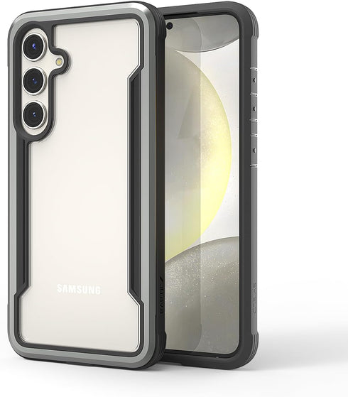 RAPTIC Shield Case Compatible with Samsung Galaxy S24+ Plus–Shockproof Military Grade Protection, Durable Anodized Aluminum Frame, 10ft Drop Teste...