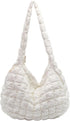 Nefelibata Tote Bag for Women Stylish Puffer Bag Quilted Bag Lightweight Puffy Tote Bag Quilted Padding Shoulder Bag...