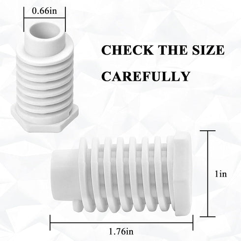 AMI PARTS 49621 AP4295805 Dryer Leveling Leg (Pack of 4) -Replaces PS1609293 W10823505 AP4295805