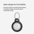 Belkin Apple AirTag Secure Holder with Key Ring - Durable Scratch Resistant Case With Open Face & Raised Edges - Protective AirTag Keychain Access...