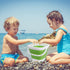 Beach Sand Toy Bucket for Kids Adults, Sandbox Beach Pail Sand Buket, Foldable Pail Bucket with Mesh Bag, Collapsible Buckets Multi Use for Garden...