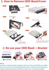 DY-tech 2nd Hard Drive HDD SSD Optical Bay Caddy Frame Tray for ASUS X555L X555LA K555L Q551L R554L R556L GUC0N...