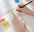 4000 Sheets Index Tabs - 0.6 x 2in Page Markers, Small Self-Stick Note Pads, Bright Colors Page Flags Sticky Index Tabs, 40 Pack Sticky Notes for ...