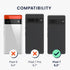 kwmobile Case Compatible with Google Pixel 7 Case - TPU Silicone Phone Cover with Soft Finish - Dark Rose...