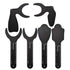 6 Sizes Dental Oral Image Contraster Palatal Photographic Black Background Board...
