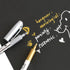 MYARTOOL Metallic Marker Pens, Gold and Silver Metallic Permanent Markers for Artist Illustration, Crafts, Gift Card Making, Scrapbooking, Fabric,...