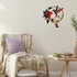 Zoihet Round Metal Bird Wall Art Decor - Hummingbird Wall Art Silhouette for your patio, garden, and fence Art Decor, Bird Wall Silhouette Indoor ...
