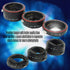 Lens Adapter Rings Set, Auto Focusing Macro Extension Lens Adapter Tube Rings Set Auto Focus Macro Extension Tube for Canon EF Mount...