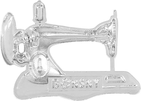 Bonsny Enamel Alloy Rhinestone Sewing Machine Brooches Pin Jewelry For Women Girls Novelty Gift Charms...