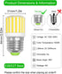 Refrigerator Light Bulb,E26 6W 60W Equivalent Fridge Light Bulb, 95+ CRI LED Light Bulb Daylight White 5000K 600 Lumen Energy Saving Refrigerator ...